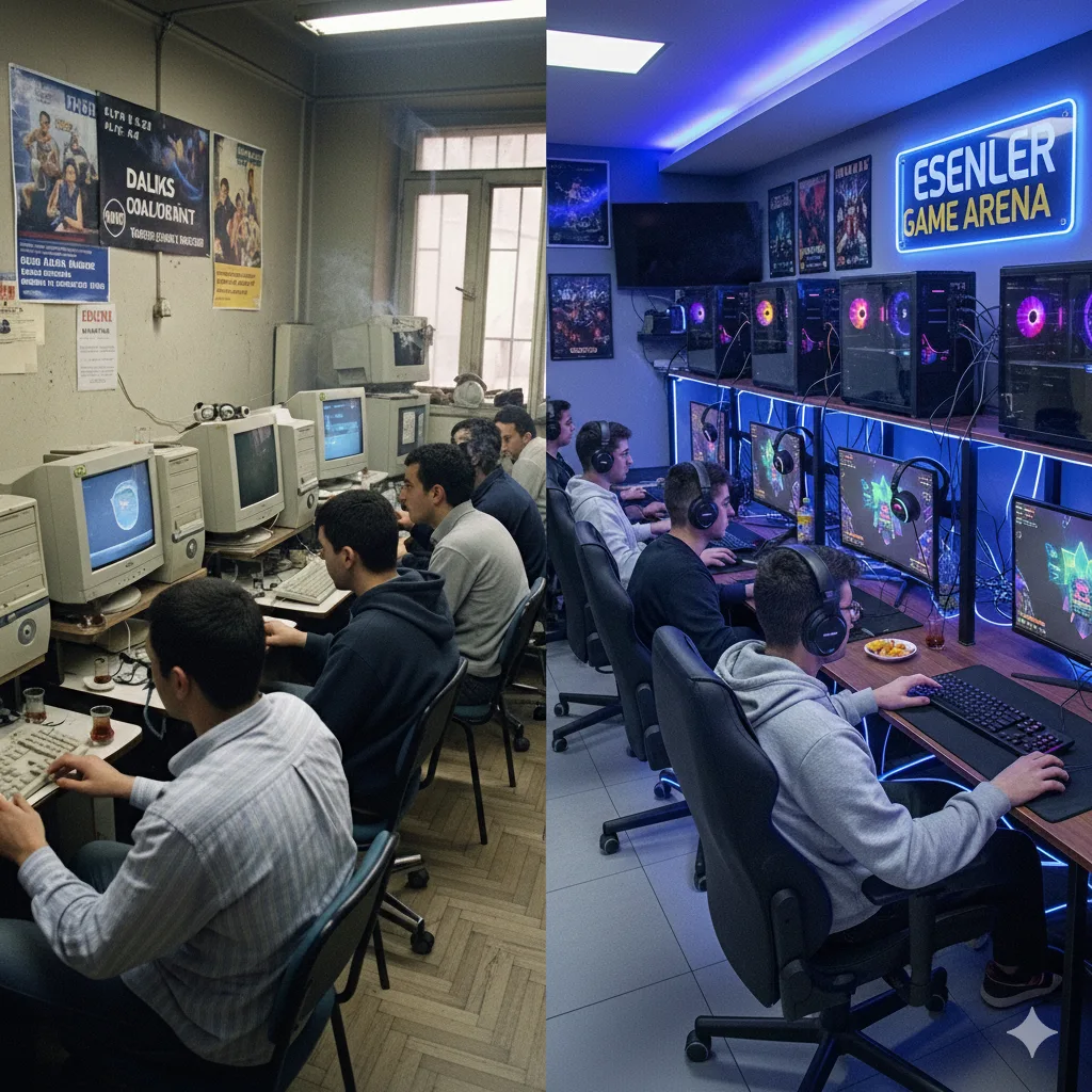 Esenler internet kafede oyun kültürü